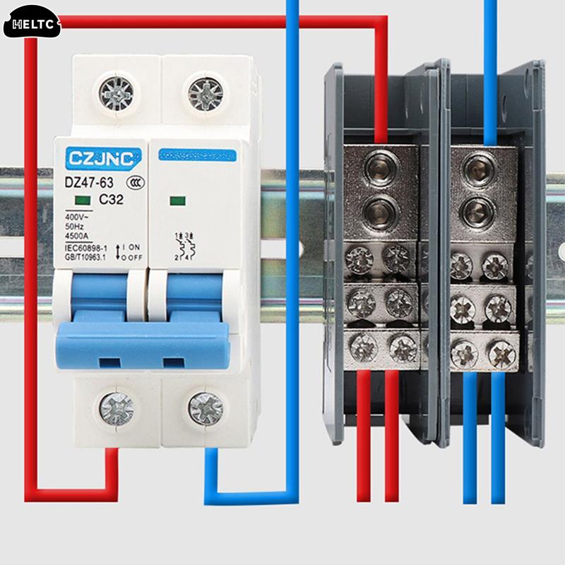 Din Rail Circuit Breaker - 회로 차단기용 범용 전원 정션 박스,