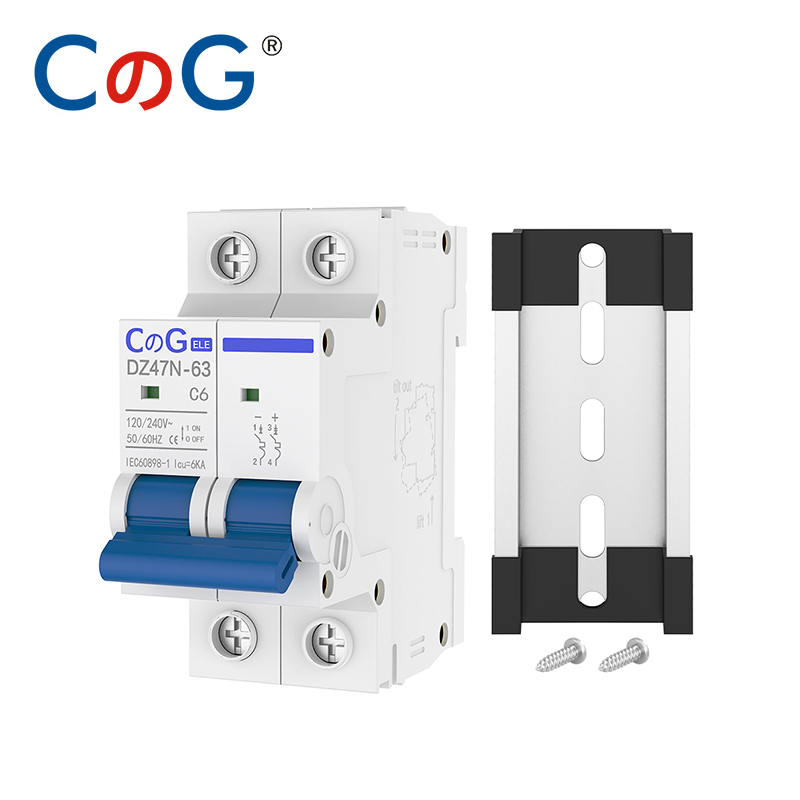 Din Rail Circuit Breaker - CG AC 미니어처 회로 차단기, 열