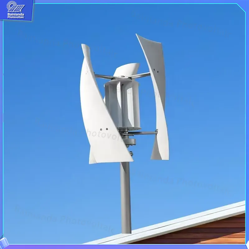 5KW 하이브리드 태양광 풍력 터빈 발전기 수직축 가정 - Wind Solar Hybrid Kit 리뷰 및 가격