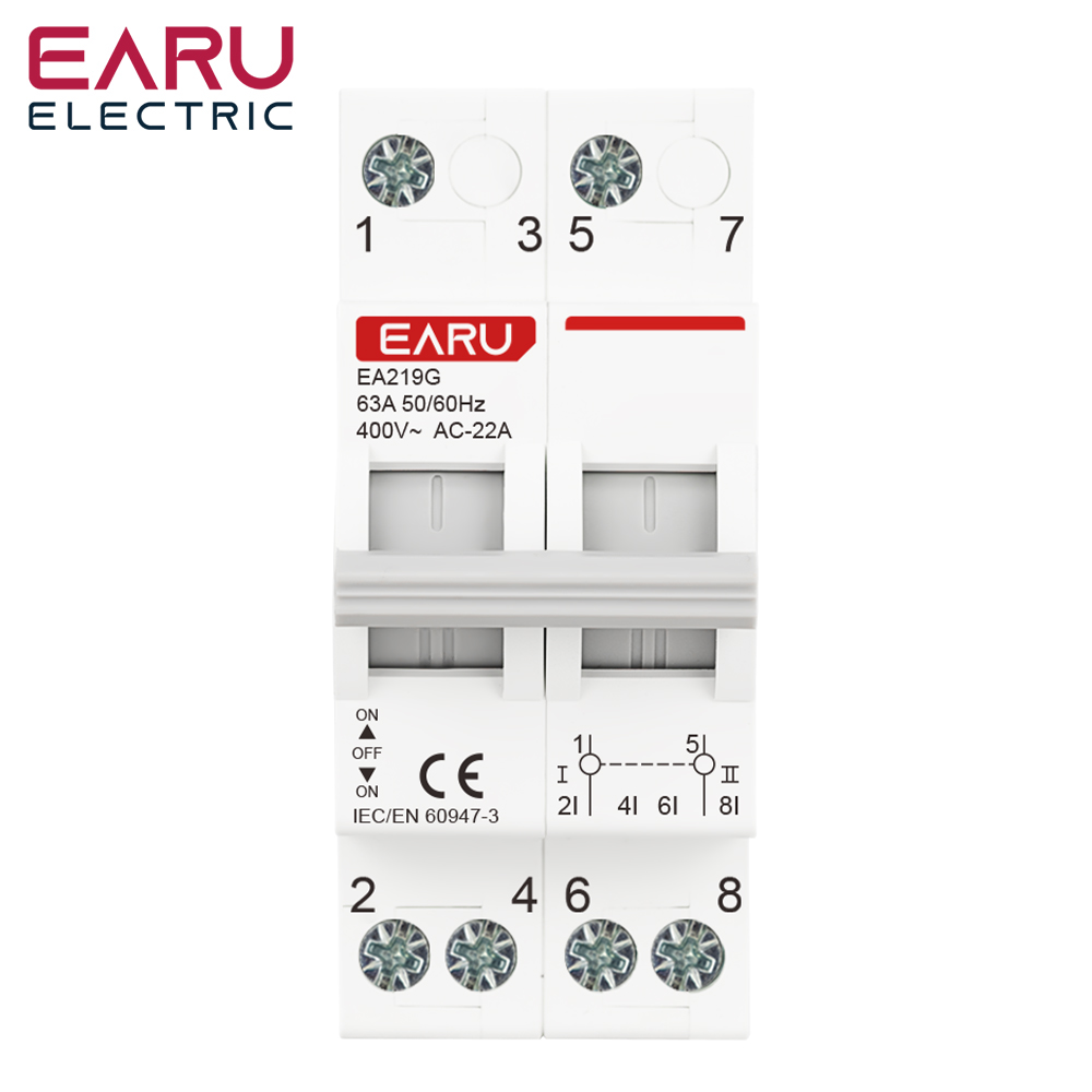 EARU 2P 40A 63A AC 400V DIN 레일 - Din Rail Circuit Breaker 리뷰 및 가격
