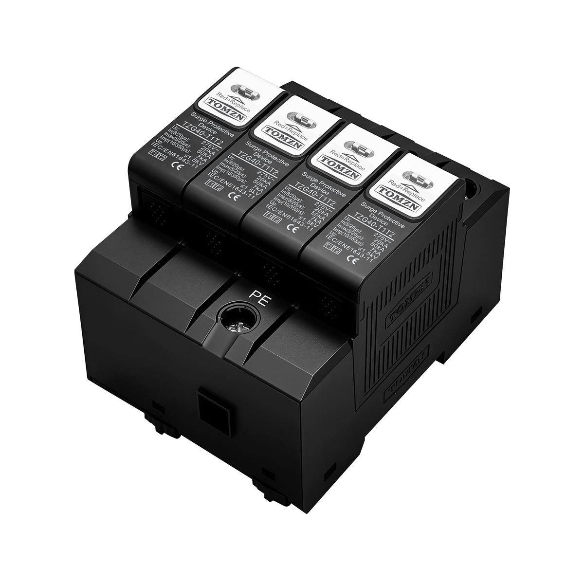 새로운 타입 T1 T2 2IN1 AC SPD 서지 보호 - Din Rail Circuit Breaker 리뷰 및 가격
