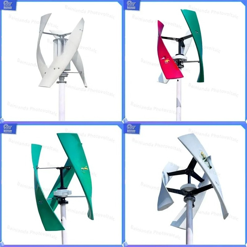 600W 1KW 수직축 풍력 터빈 발전기 태양광 시스템 - Wind Solar Hybrid Kit 리뷰 및 가격