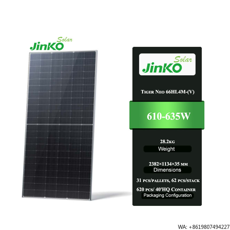 징코 타이거 네오 66HL4M-(V) 610-635W  - Jinko Solar Panel N-Type 리뷰 및 가격