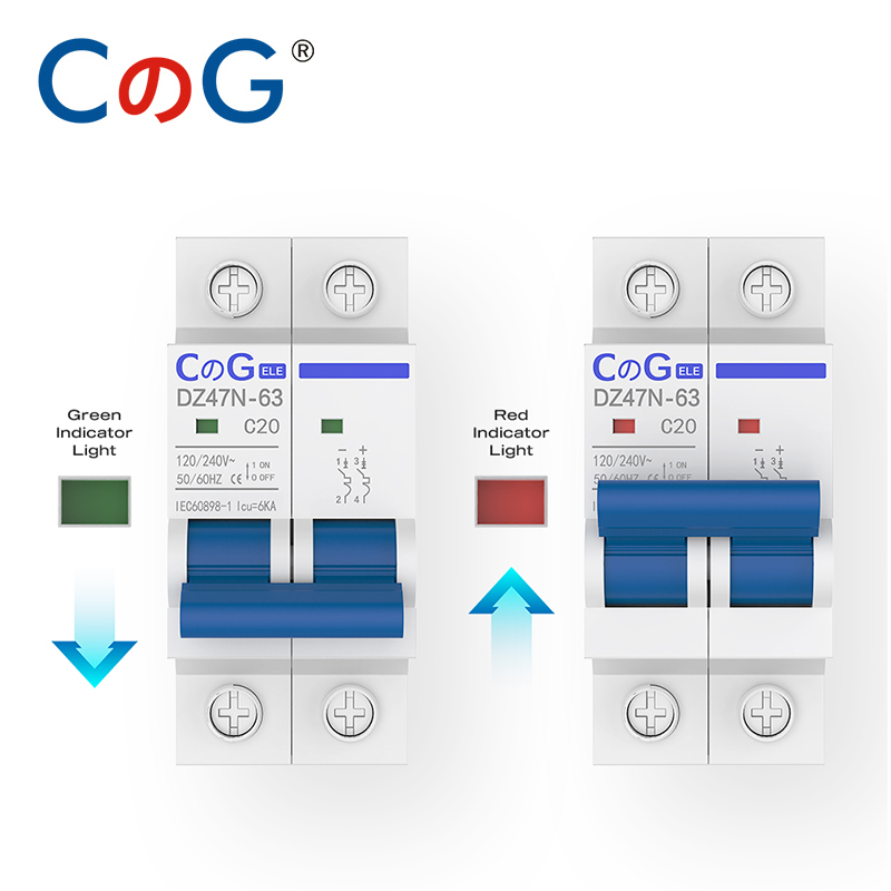 CG AC 미니어처 회로 차단기, 열 마그네틱 트립 딘 - Din Rail Circuit Breaker 리뷰 및 가격
