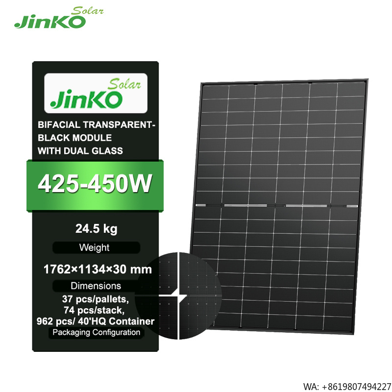 징코 타이거 네오 425-450와트 54HL4R-BDB - Jinko Solar Panel N-Type 리뷰 및 가격